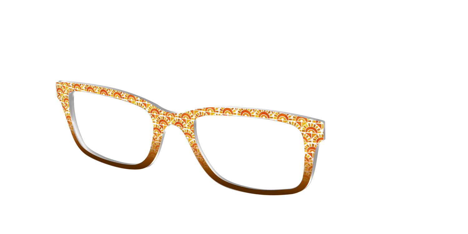 The Summer Sun Scallop - Angle Top Image - Pair Eyewear