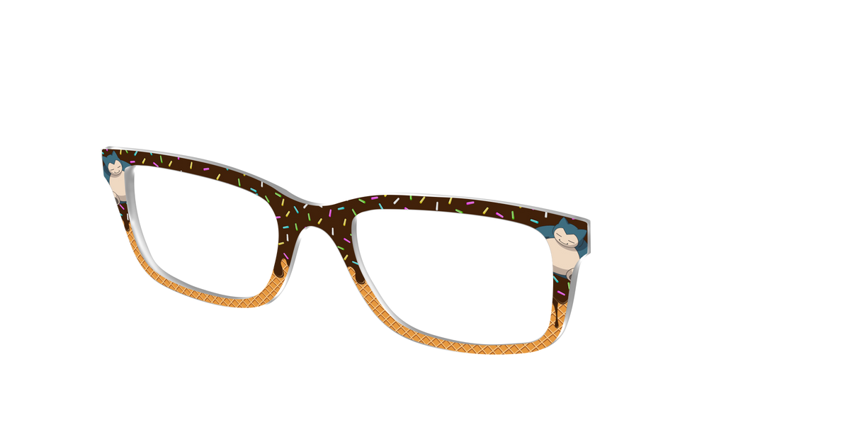 Sweet on Snorlax - Angle Top Image - Pair Eyewear