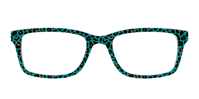 The Teal Leopard - Front Top Thumbnail - Pair Eyewear