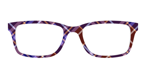 The Water Iris Plaid - Pair Eyewear