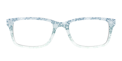 The White Lace Snowflake Crystal - Front Top Thumbnail - Pair Eyewear