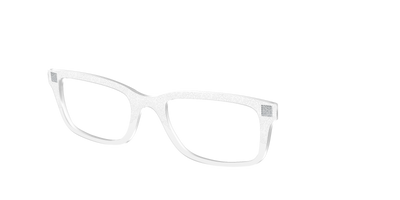 The White Eyelet Crystal - Angle Top Thumbnail - Pair Eyewear