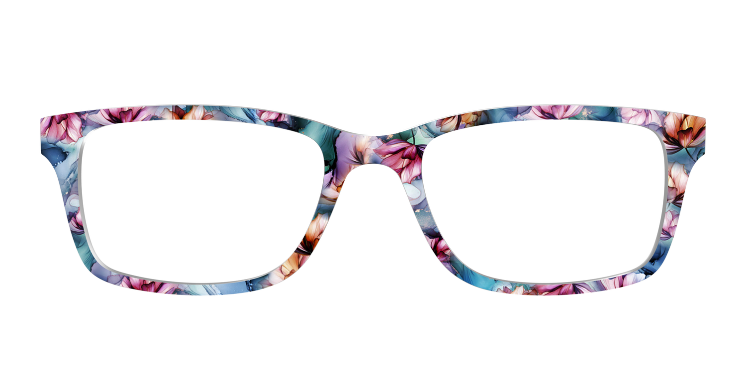 The Winter Watercolor Floral - Front Top Image - Pair Eyewear