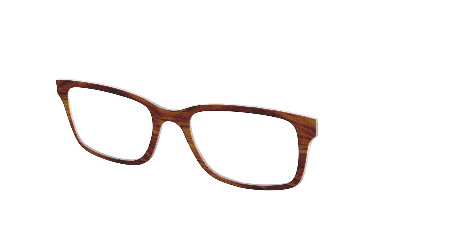 The Woodgrain - Angle Top Image - Pair Eyewear
