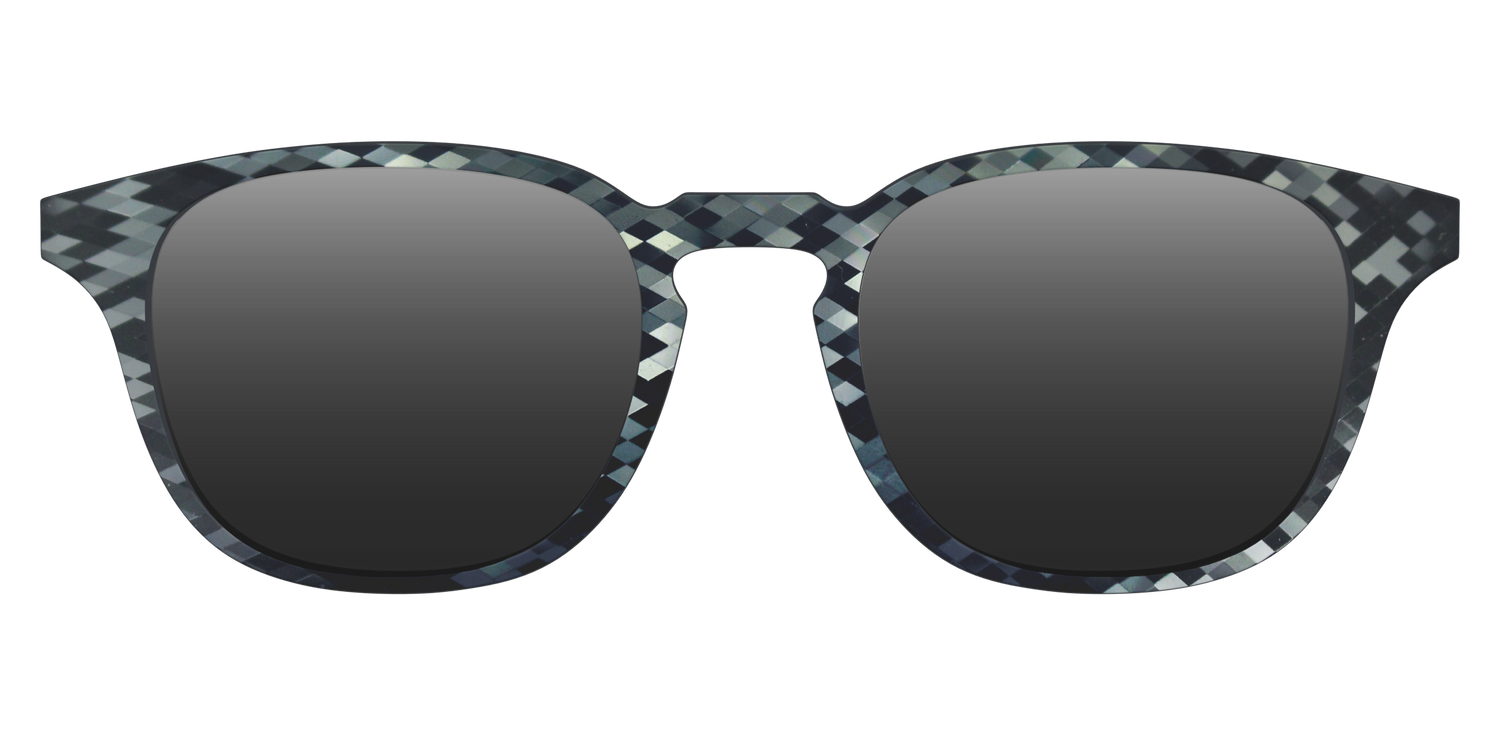 The Polarized Black Prism Sun Top - Front Top Image - Pair Eyewear