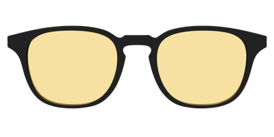 The Black With Citrine Yellow Lens - Front Top Thumbnail - Pair Eyewear