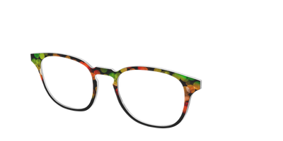 The Boo Bokeh Dots - Angle Top Thumbnail - Pair Eyewear