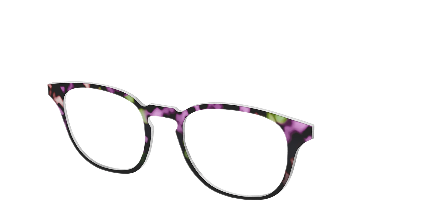 The Boysenberry Tortoise - Angle Top Image - Pair Eyewear