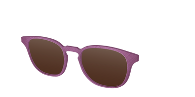 The Polarized Brushed Rose Sun Top - Angle Top Thumbnail - Pair Eyewear