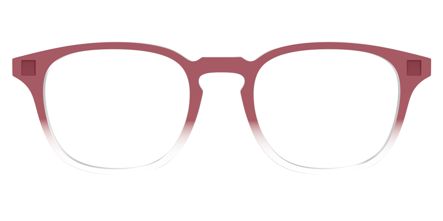 The Burgundy Gradient Crystal - Front Top Image - Pair Eyewear