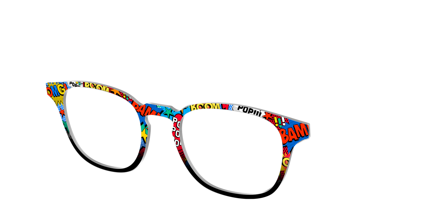 The Comic Strip - Angle Top Image - Pair Eyewear
