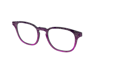 The Dark Romance Foil Damask - Angle Top Thumbnail - Pair Eyewear