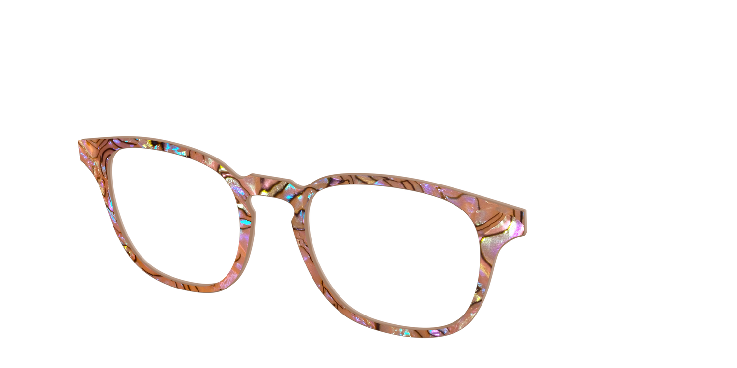 The Desert Isle Pearl Marble - Angle Top Image - Pair Eyewear