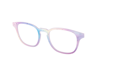 The Dreamy Pastel with Holographic Glitter - Angle Top Thumbnail - Pair Eyewear