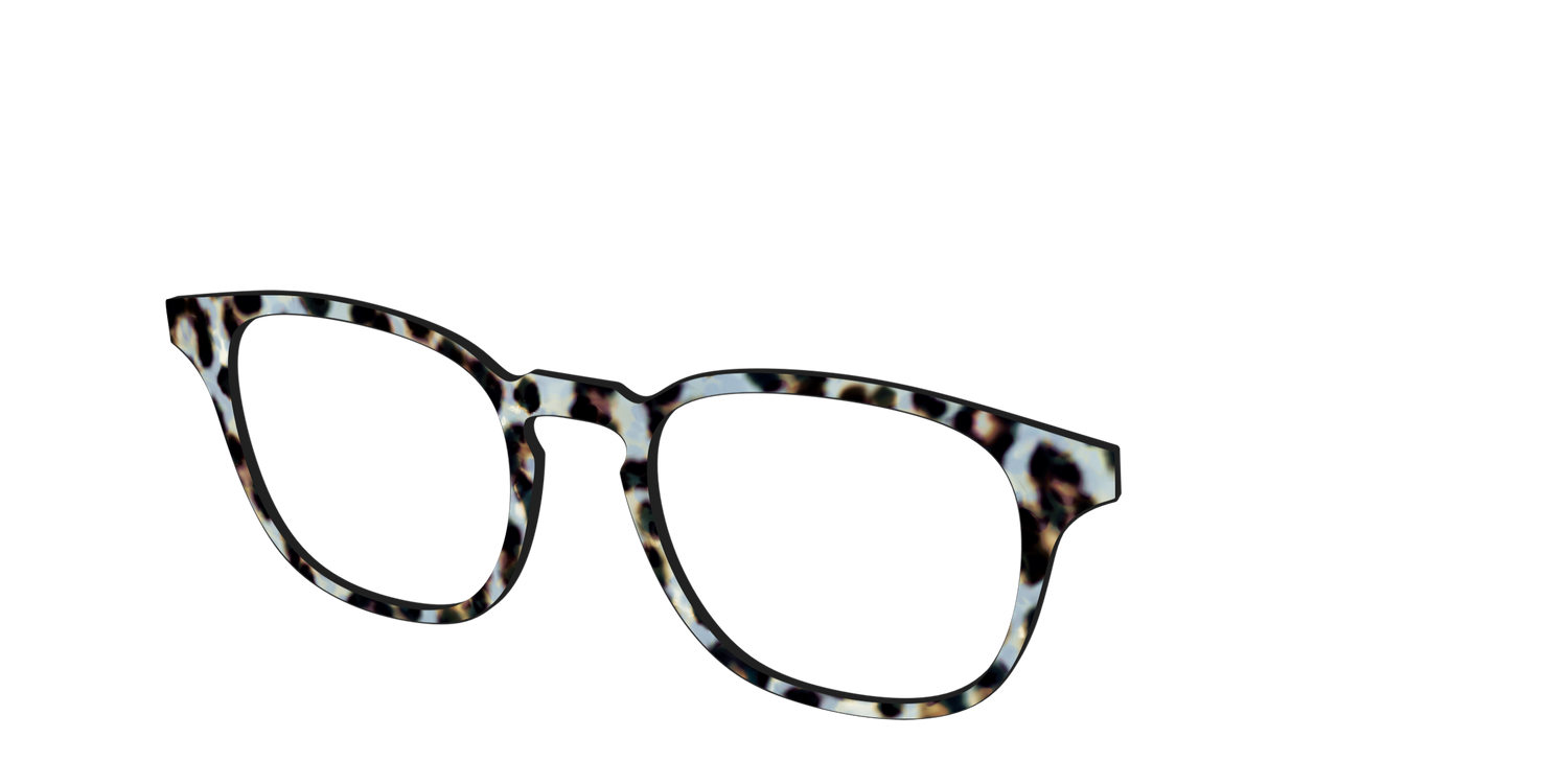 The Earl Grey Tortoise - Angle Top Image - Pair Eyewear