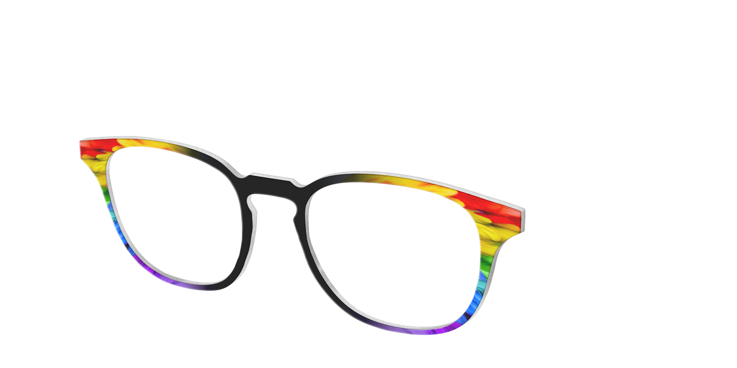 The Fab Feathers - Angle Top Image - Pair Eyewear