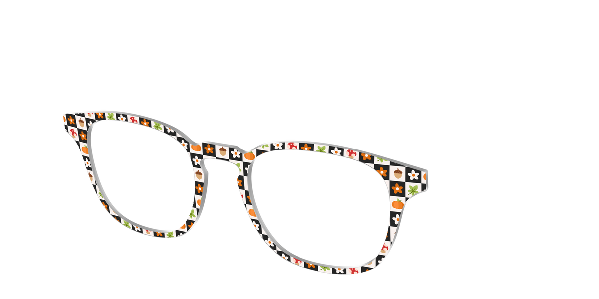 The Fall Festive Check - Angle Top Image - Pair Eyewear