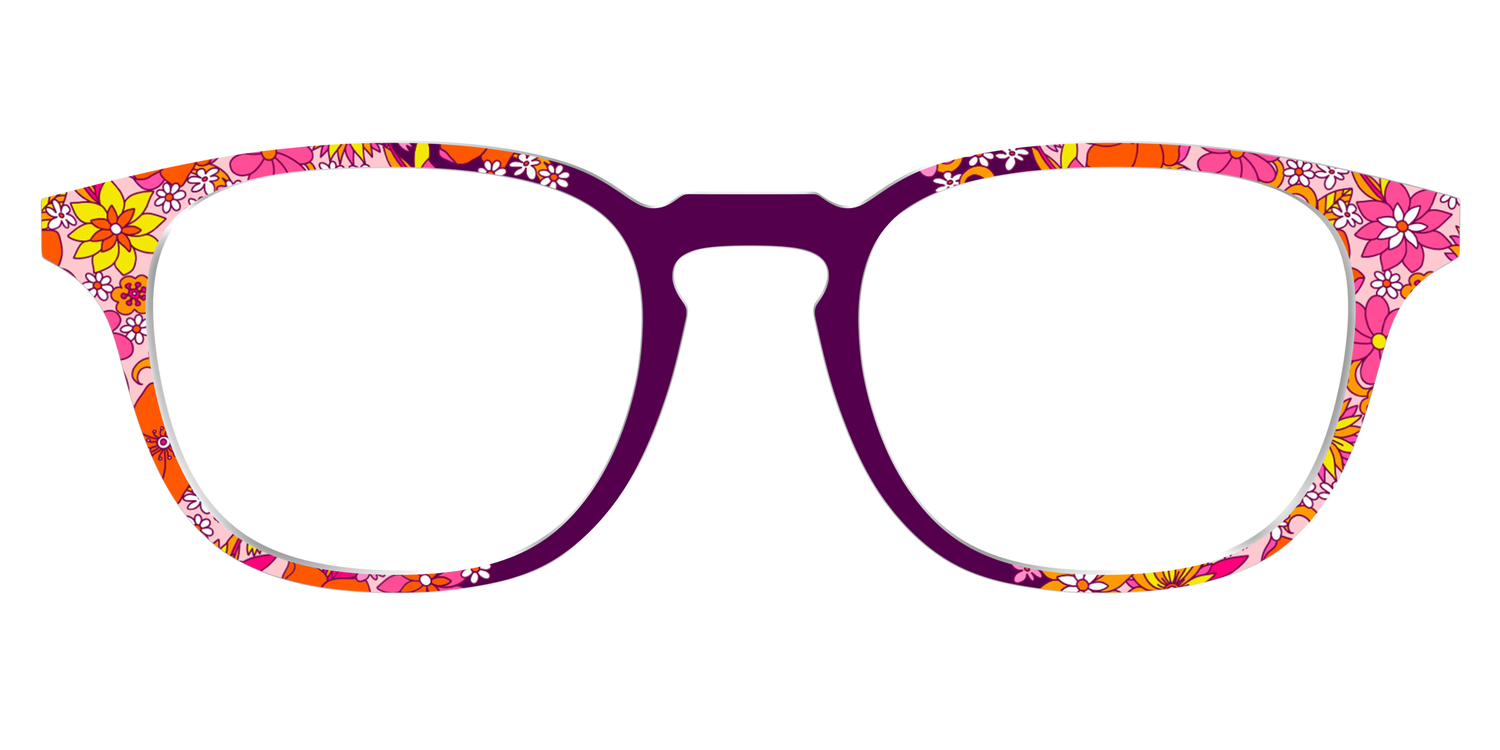 The Far Out Floral - Front Top Image - Pair Eyewear