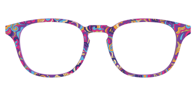 The Flower Power Paisley with Gold Foil - Front Top Thumbnail - Pair Eyewear