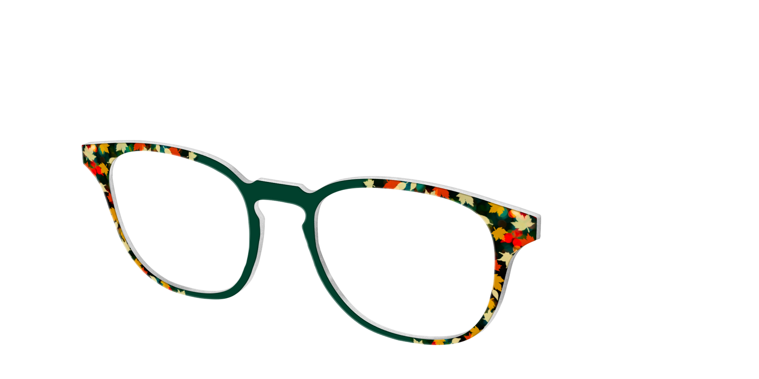The Fluttering Leaves - Angle Top Image - Pair Eyewear