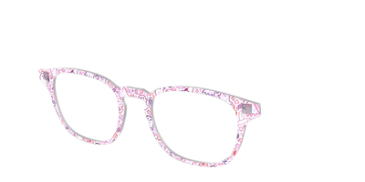 The Frightfully Fun Doodles Crystal - Angle Top Thumbnail - Pair Eyewear