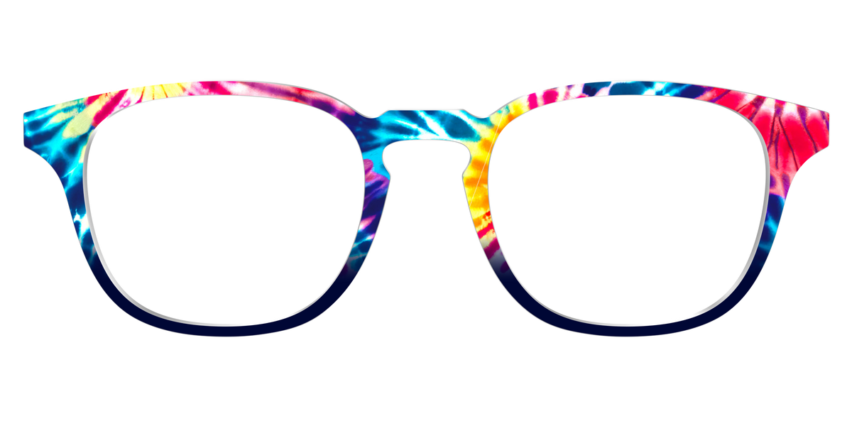 The Funky Tie-Dye - Front Top Image - Pair Eyewear