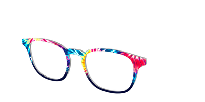 The Funky Tie-Dye - Angle Top Thumbnail - Pair Eyewear