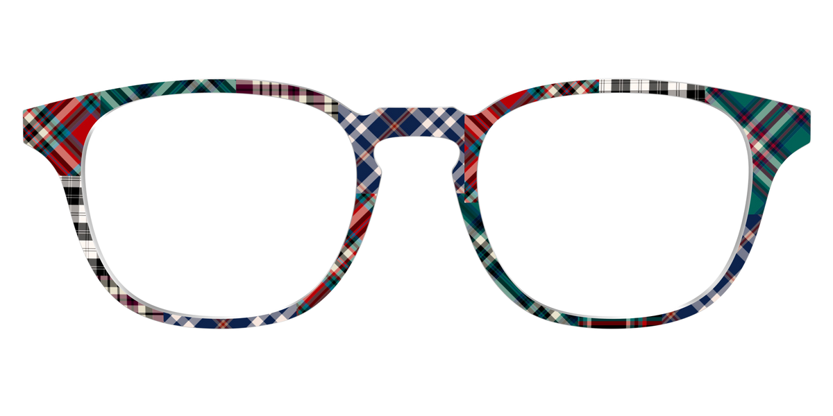 The Grunge Plaid Print Mix - Front Top Image - Pair Eyewear