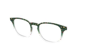 The Holiday Bauble with Foil Crystal - Angle Top Thumbnail - Pair Eyewear