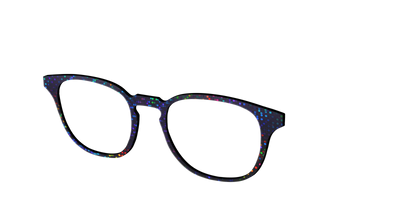 The Holographic Dots - Angle Top Thumbnail - Pair Eyewear