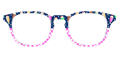 The Ice Cream Social Split - Front Top Thumbnail - Pair Eyewear