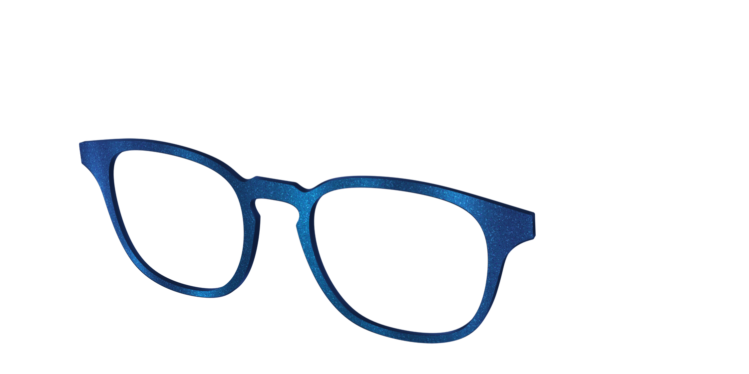 The Indigo Shimmer - Angle Top Image - Pair Eyewear