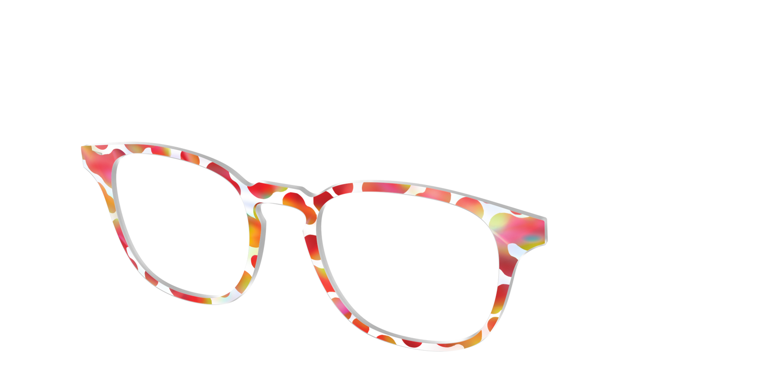 The Lava Lamp Crystal - Angle Top Image - Pair Eyewear