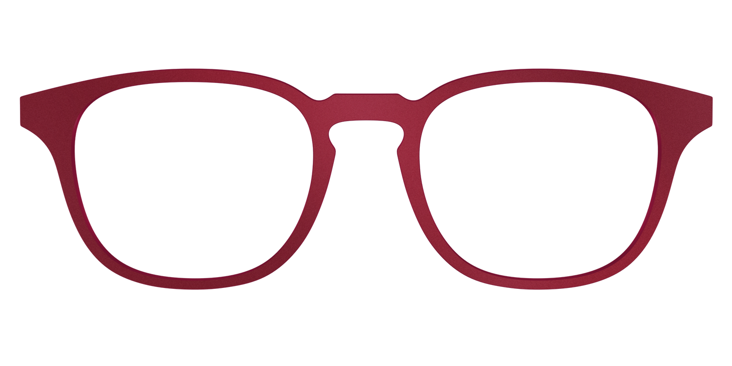 The Matte Burgundy - Front Top Image - Pair Eyewear