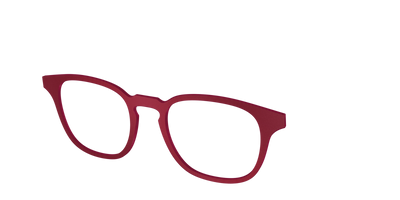 The Matte Burgundy - Angle Top Thumbnail - Pair Eyewear