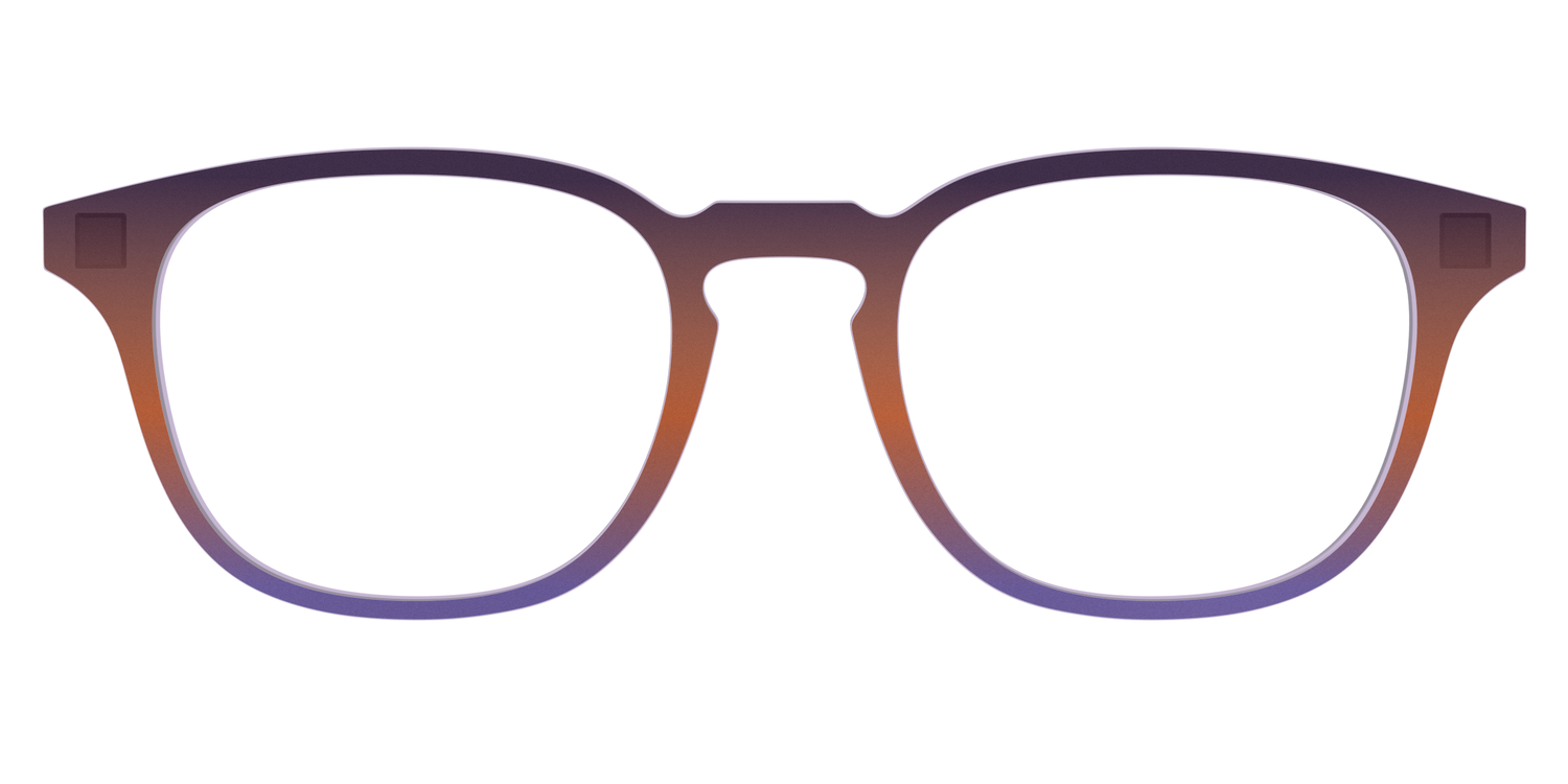 The Matte Midnight to Violet Gradient - Front Top Image - Pair Eyewear