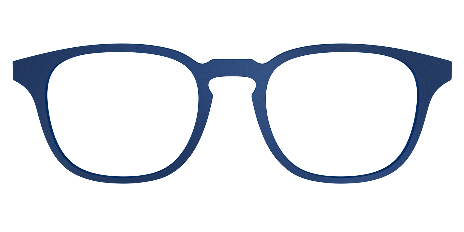 The Matte Navy - Front Top Image - Pair Eyewear