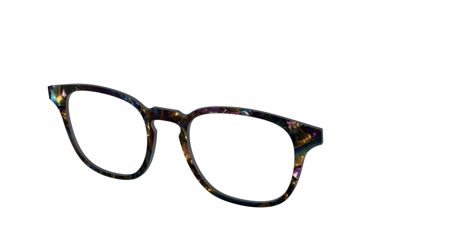 The Mercurius Bronze Pearl - Angle Top Image - Pair Eyewear