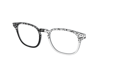 The Musical Shimmer Split - Angle Top Thumbnail - Pair Eyewear