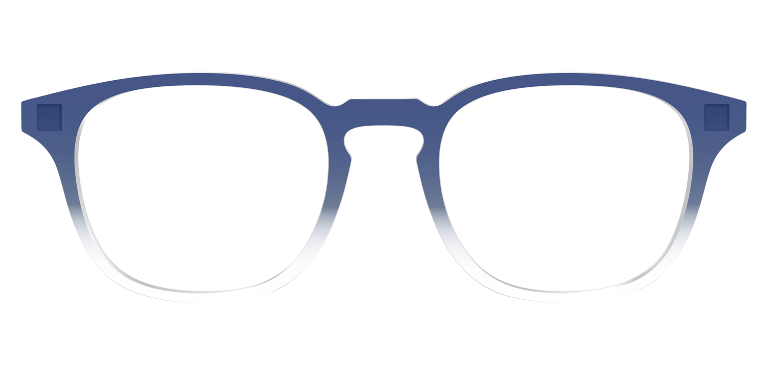 The Navy Gradient Crystal - Front Top Image - Pair Eyewear