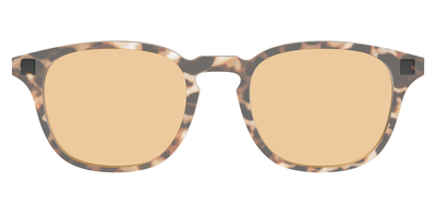 The Neutral Tort Crystal With Umber Brown Lens - Front Top Thumbnail - Pair Eyewear