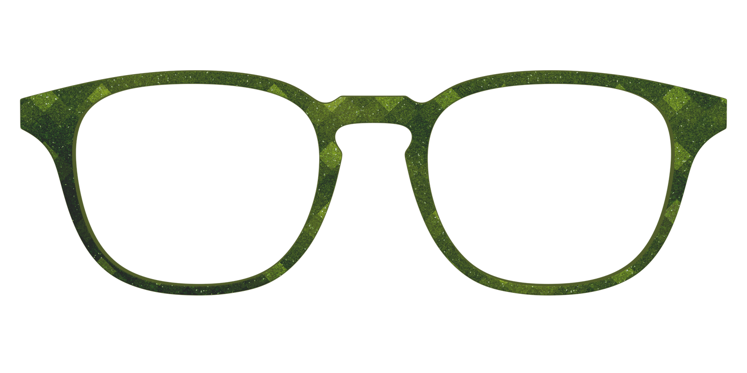 The Olive Geo - Front Top Image - Pair Eyewear