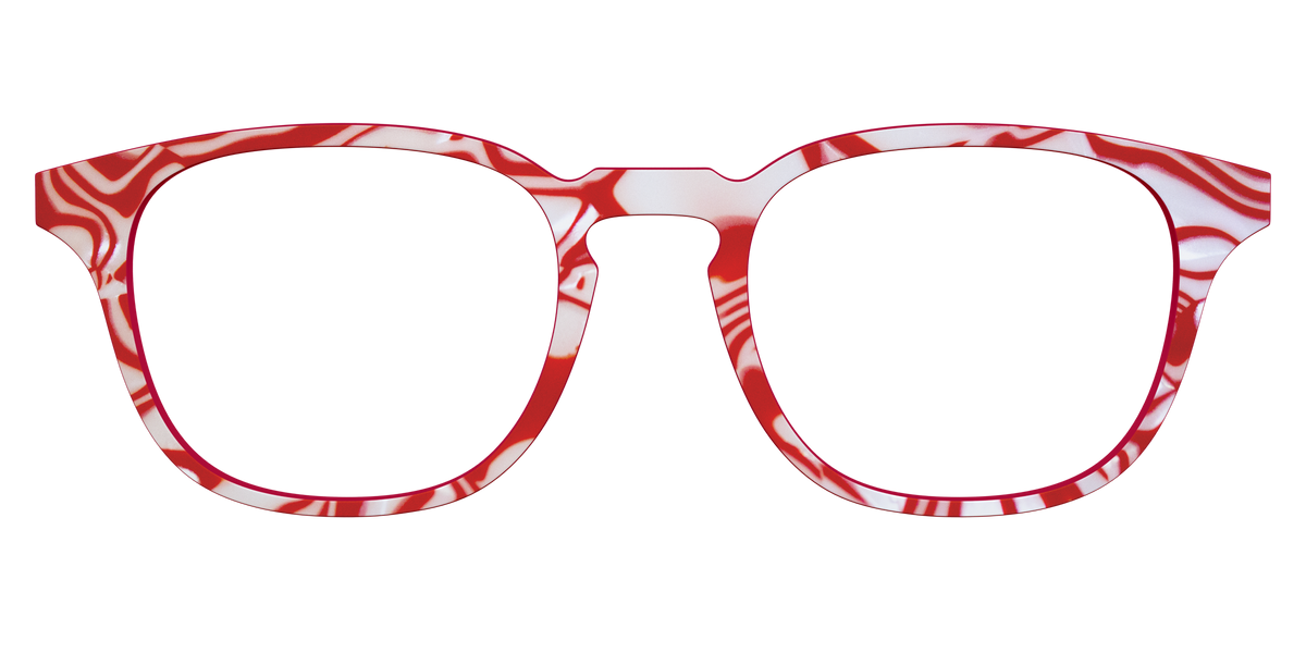 The Peppermint Swirl - Front Top Image - Pair Eyewear