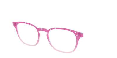The Pink Butterfly Sparkle Crystal - Angle Top Thumbnail - Pair Eyewear