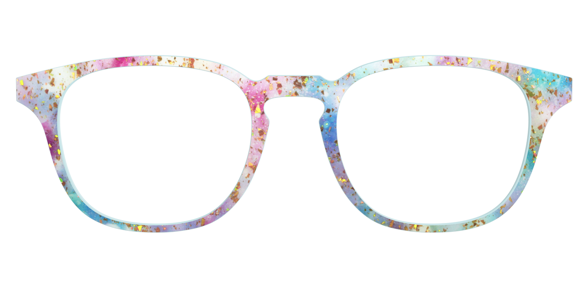 The Pixie Bokeh with Gold Flakes - Front Top Image - Pair Eyewear