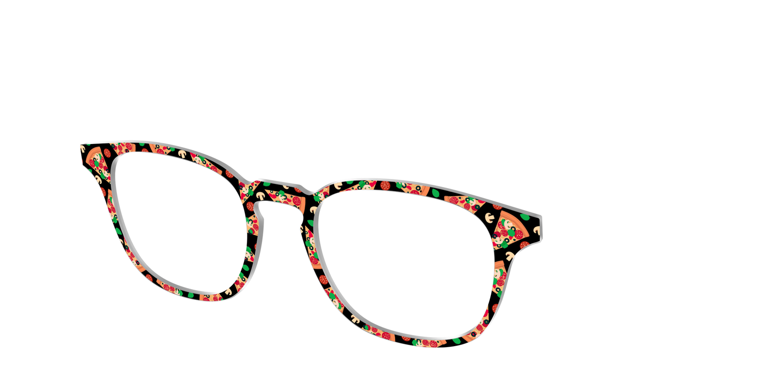 The Pizza Slices - Angle Top Image - Pair Eyewear