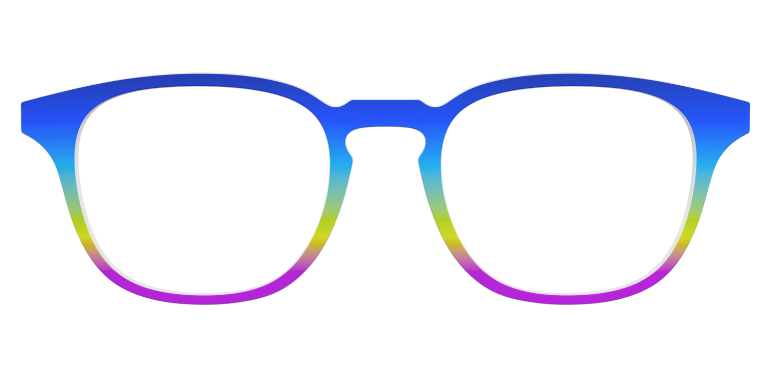 The Polaris Gradient - Front Top Image - Pair Eyewear