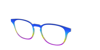 The Polaris Gradient - Angle Top Thumbnail - Pair Eyewear