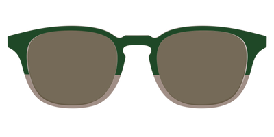 The Polarized Cedar & Sap Crystal Split Sun Top - Front Top Thumbnail - Pair Eyewear
