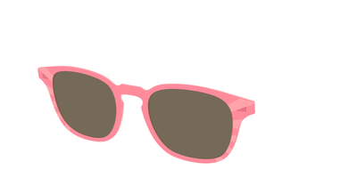 The Polarized Fruit Punch Sunburst Sun Top - Angle Top Thumbnail - Pair Eyewear